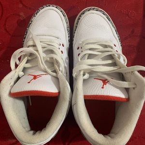 Jordan 3s White Cement